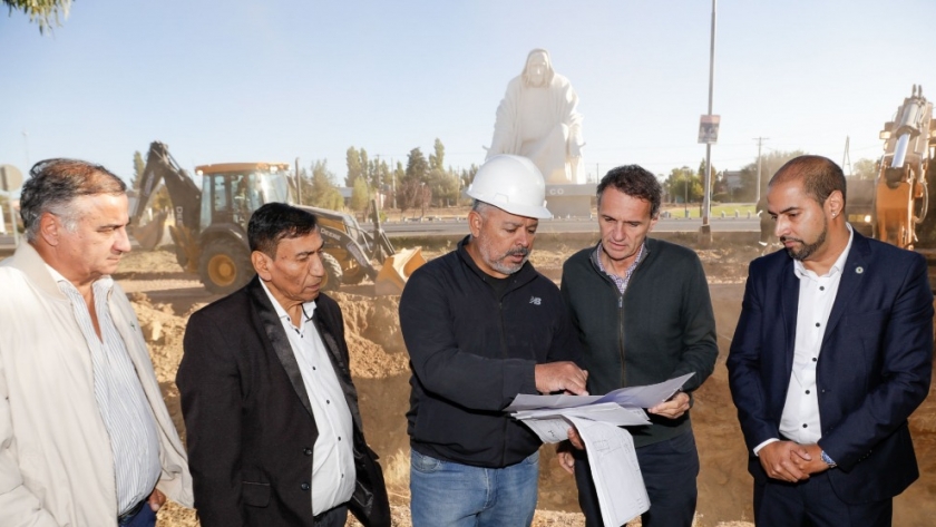 Katopodis viajó a Neuquén para recorrer obras que se realizan con inversión nacional