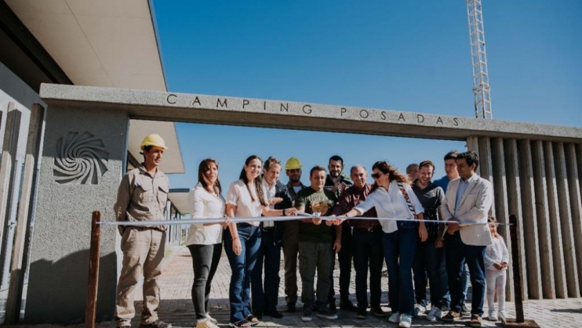 Herrera Ahuad recorrió el nuevo Camping Municipal Miguel Lanús en Posadas