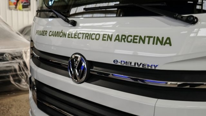Primer camión eléctrico de Volkswagen a Cervecería Quilmes