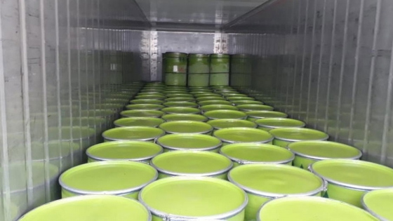 JuCoFer realizó su primer exportación de jugo concentrado a Valencia, España
