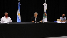 San Luis y Nación firmaron el convenio para la construcción de la avenida circunvalación en la capital puntana