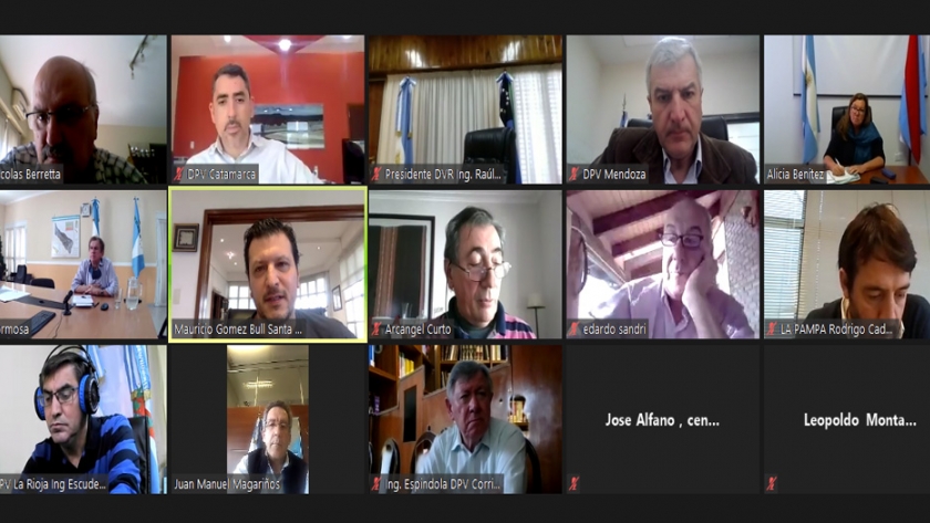 Administradores de las vialidades de todo el país se reunieron en videoconferencia