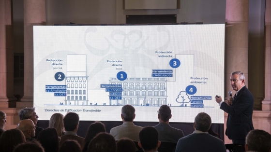 Javkin presentó el Plan de Sostenibilidad Patrimonial para preservar y revalorizar los inmuebles históricos de la ciudad