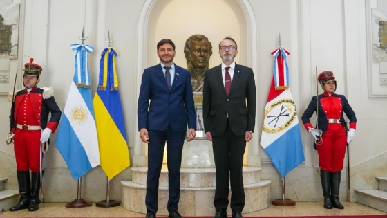 Santa Fe y Ucrania avanzan en una agenda de cooperación y comercio