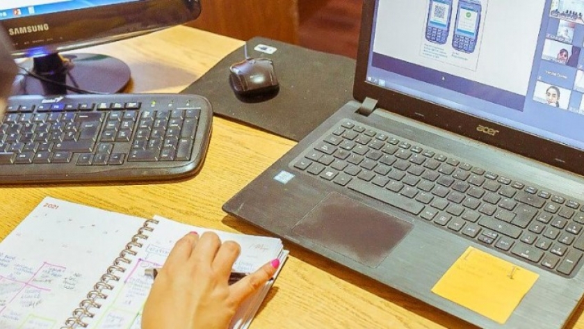 Emprendedores fueguinos se capacitaron sobre dispositivos virtuales del banco Nación