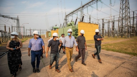 Capitanich supervisó la energización de la línea de 500 kv “Rincón Santa María - Puerto Bastiani”