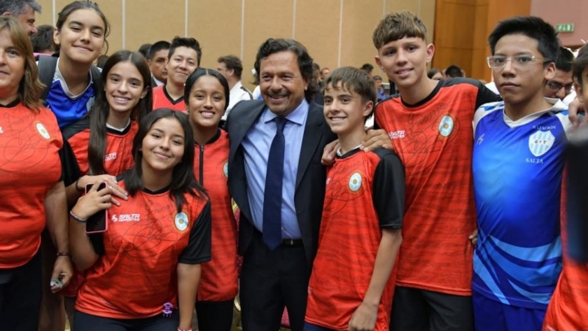 Sáenz anunció la inversión de casi $2000 millones para la construcción de un polo deportivo de primer nivel