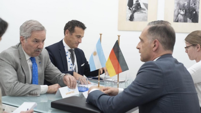 Solá se reunió con su par de Alemania: cooperación en energías renovables y en educación universitaria
