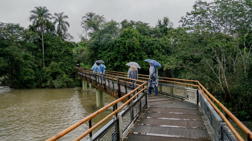 Misiones comenzó el receso invernal con la esperada reinauguración de la Garganta Del Diablo en Iguazú