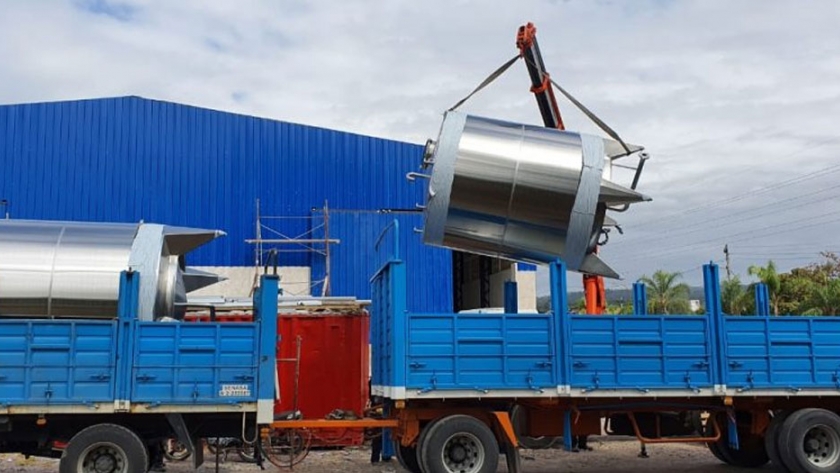 Llegó un nuevo equipamiento para la planta embotelladora de Agua Potable de jujuy