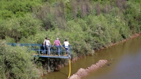 Ambiente realizó una inspección en Santiago del Estero para comprobar el estado del río Salado