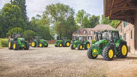 John Deere announces introduction of new 6M tractor series