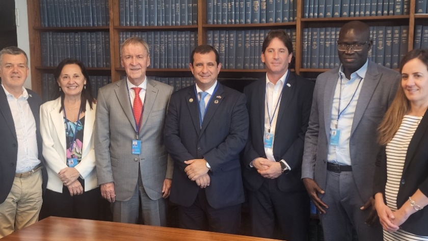 Juan Schiaretti se reunió con autoridades de Oru Fogar