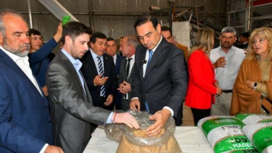 Corrientes-Inauguraron una nueva fábrica de pellets en el Parque Foresto-industrial de Santa Rosa