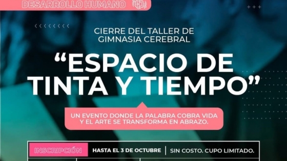 “Espacio de tinta y tiempo”: poesía, arte y emociones en el Centro Cultural E. Sabato