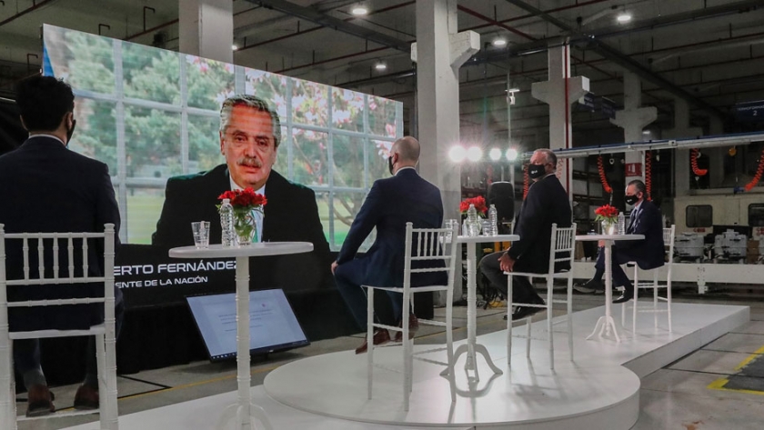 Alberto Fernández: "Necesitamos que los empresarios confíen en el país para darles las mejores condiciones para que inviertan"