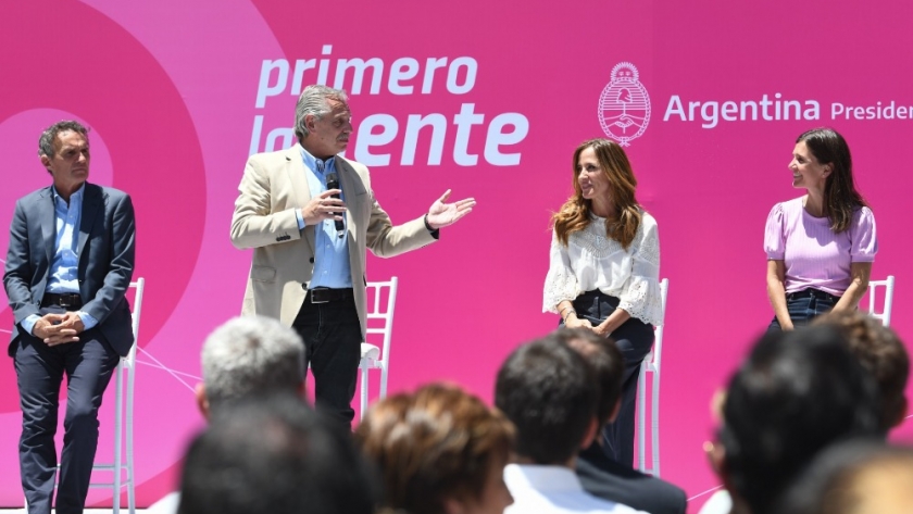 El presidente de la Nación anunció la Asignación Universal por Hijo