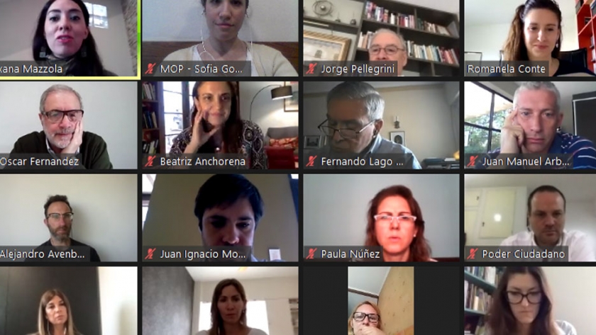 Observatorio de la Obra Pública: 19 instituciones participaron del primer ciclo de reuniones