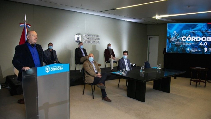 Accastello participó de la presentación del programa "Córdoba 4.0"