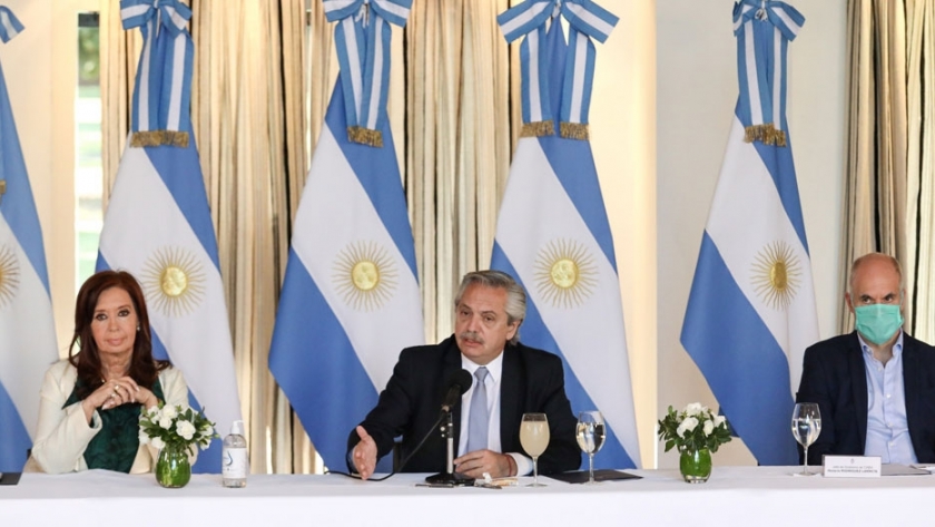 El Presidente presentó la propuesta que enviará la Argentina para renegociar su deuda externa