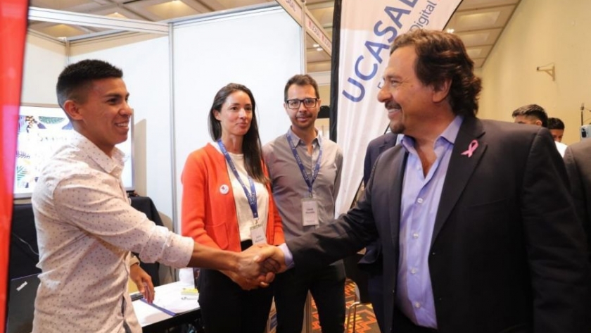 Sáenz participó de la Expo Futuro 2022