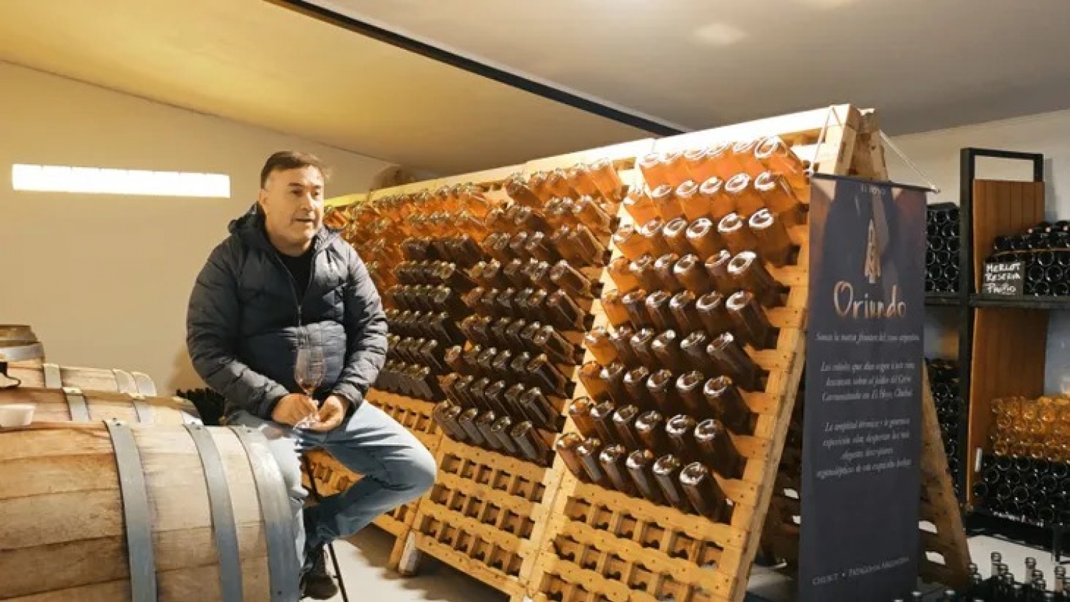 De los campos de Trevelin a la copa: el vino de tulipanes patagónico
