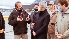 La visita de Meoni resalta la visión del Gobierno nacional de pensar a Tierra del Fuego como provincia estratégica