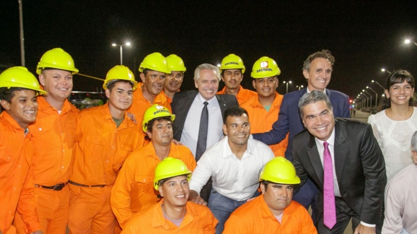 En Chaco, Alberto Fernández, Katopodis y Capitanich inauguraron la Travesía Urbana de Resistencia en la Ruta 11