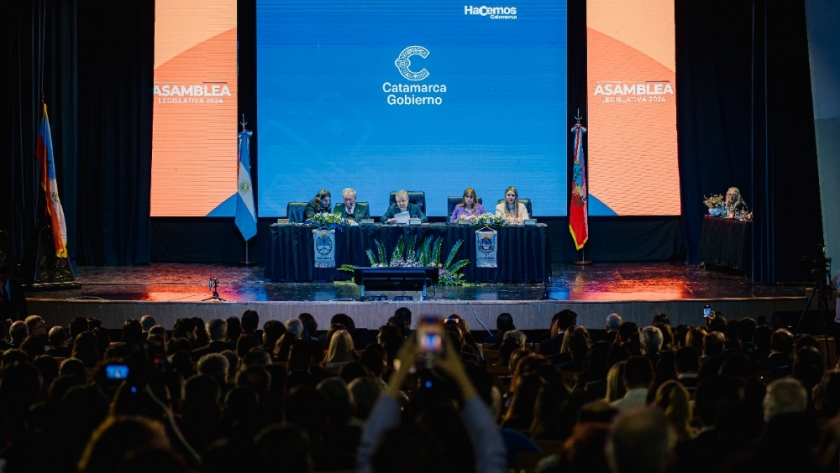 Raúl brindó informe sobre la situación general del Estado Provincial y delineó objetivos futuros de su gestión