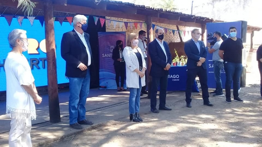 El ministro Mandrille participó del lanzamiento del Programa “Pro-Huerta”