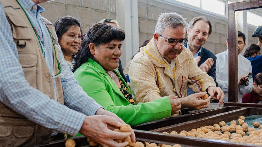 Impulso a los productores: la Planta Procesadora de Nuez en San José ya es una realidad