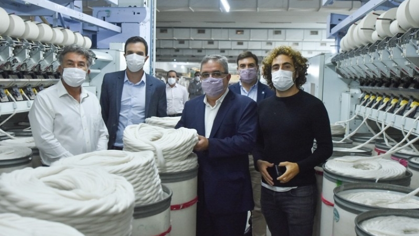 Raúl recorrió la ampliación en Coteca y obras en El Pantanillo