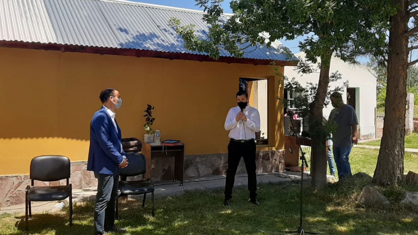 Gutiérrez participó del aniversario de Santo Tomás