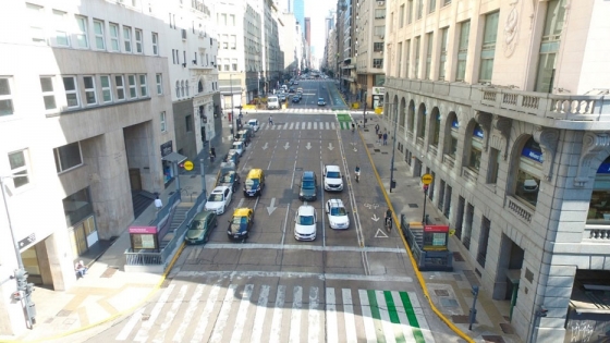 La red de ciclovías llega a las avenidas Corrientes y Córdoba