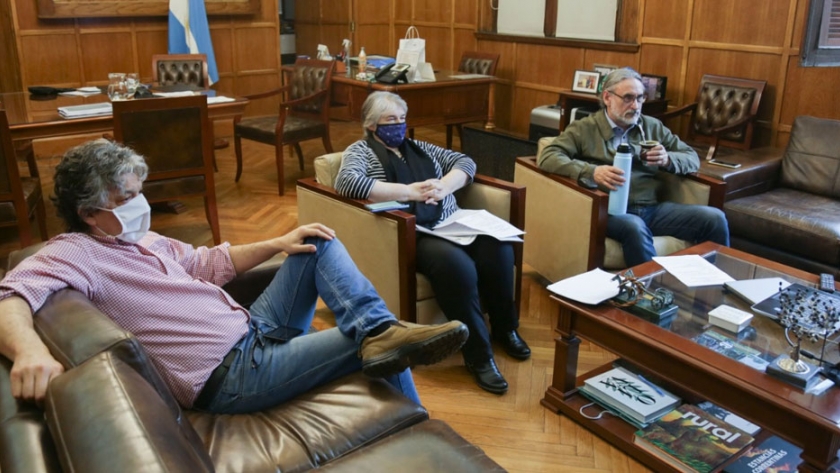 Agricultura encabezó un encuentro con la Federación del Citrus de Entre Ríos