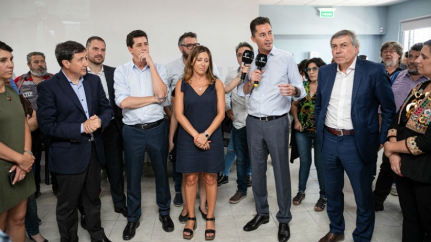 Calvo se reunió con los ministros nacionales Eduardo De Pedro y Daniel Arroyo