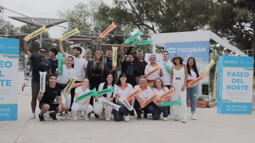 La oferta turística y cultural de Catamarca en el Paseo del Norte Grande en Pinamar