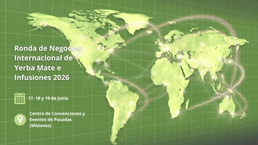 Yerba mate argentina: convocan a empresas exportadoras a una ronda internacional de negocios en Misiones