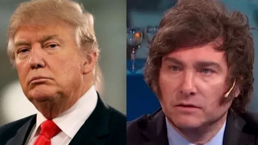 Donald Trump volvió a elogiar a Javier Milei: 