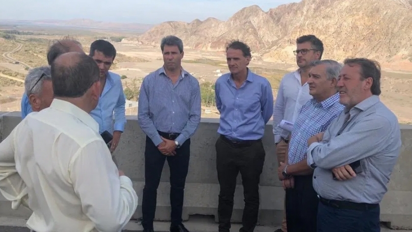 Katopodis y Uñac impulsan obras en San Juan