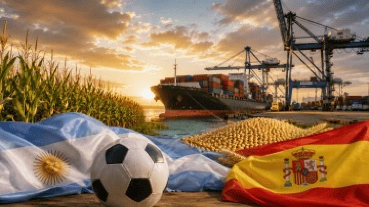 Tras la final del Mundial, el comercio agroindustrial mantiene a Argentina y España como socios estratégicos