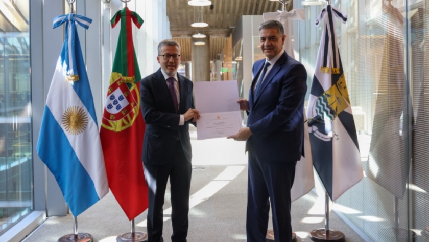 Jorge Macri recibió a Carlos Moedas, alcalde de la ciudad de Lisboa