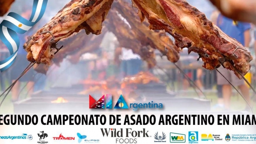 El 7 de diciembre se llevará a cabo el Segundo Campeonato de Asado Argentino en Miami