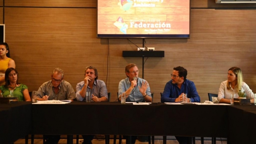 Bahillo y la Mesa Forestal de Entre Ríos acordaron impulsar la certificación ambiental