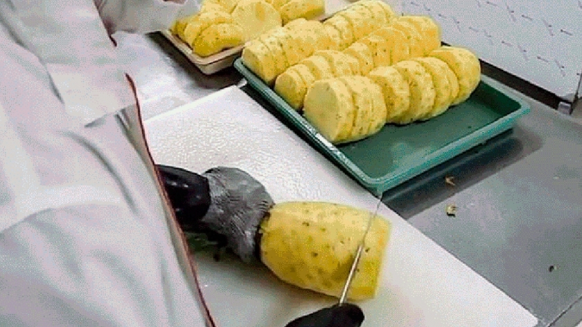 Piña en rodajas 