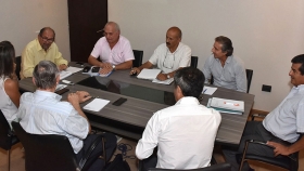Infraestructura inicia en El Galpón y Apolinario Saravia reuniones en el interior