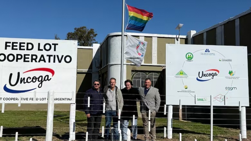 Con $300 millones y espíritu cooperativo, Uncoga lanza el primer feedlot del país en Santa Fe