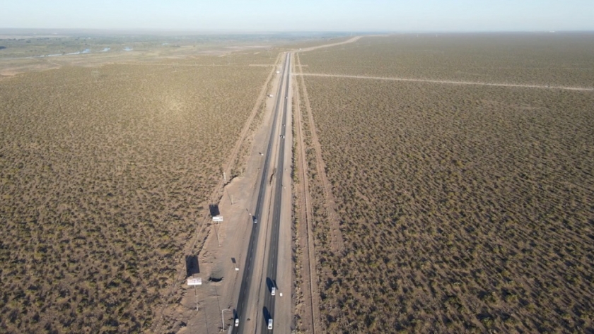 Neuquén: el Ministerio de Obras Públicas finalizó un tramo de 27 km de la Ruta Provincial 51