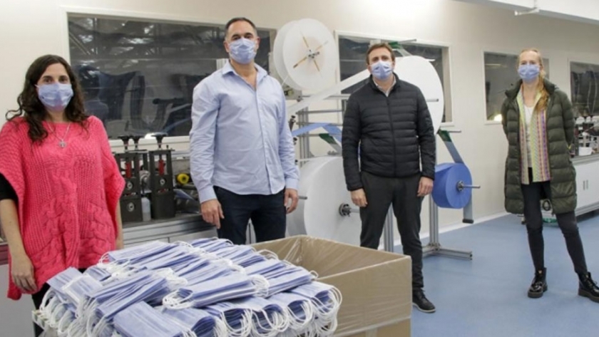 FOGABA visitó NewBag, empresa que reconvirtió su producción gracias al acompañamiento financiero