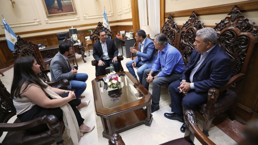 Visita del Ministro de Ambiente de la Nación